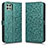 Custodia Portafoglio In Pelle Cover con Supporto C01X per Samsung Galaxy A22s 5G Verde