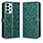 Custodia Portafoglio In Pelle Cover con Supporto C01X per Samsung Galaxy A23 4G Verde
