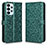 Custodia Portafoglio In Pelle Cover con Supporto C01X per Samsung Galaxy A23 5G Verde