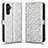 Custodia Portafoglio In Pelle Cover con Supporto C01X per Samsung Galaxy A24 4G