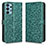 Custodia Portafoglio In Pelle Cover con Supporto C01X per Samsung Galaxy A32 4G Verde