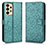 Custodia Portafoglio In Pelle Cover con Supporto C01X per Samsung Galaxy A33 5G Verde