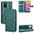 Custodia Portafoglio In Pelle Cover con Supporto C01X per Samsung Galaxy M02s