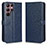 Custodia Portafoglio In Pelle Cover con Supporto C01X per Samsung Galaxy S22 Ultra 5G