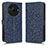 Custodia Portafoglio In Pelle Cover con Supporto C01X per Sharp Aquos R8s Pro Blu