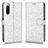 Custodia Portafoglio In Pelle Cover con Supporto C01X per Sony Xperia 10 IV