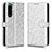 Custodia Portafoglio In Pelle Cover con Supporto C01X per Sony Xperia 5 III SO-53B