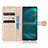 Custodia Portafoglio In Pelle Cover con Supporto C01X per Sony Xperia 5 III SO-53B