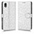 Custodia Portafoglio In Pelle Cover con Supporto C01X per Sony Xperia Ace III SO-53C