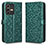 Custodia Portafoglio In Pelle Cover con Supporto C01X per Vivo V23 Pro 5G Verde