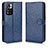 Custodia Portafoglio In Pelle Cover con Supporto C01X per Xiaomi Mi 11i 5G (2022) Blu