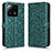 Custodia Portafoglio In Pelle Cover con Supporto C01X per Xiaomi Mi 13 Pro 5G Verde