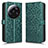 Custodia Portafoglio In Pelle Cover con Supporto C01X per Xiaomi Mi 13 Ultra 5G Verde