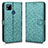 Custodia Portafoglio In Pelle Cover con Supporto C01X per Xiaomi POCO C3 Verde