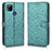 Custodia Portafoglio In Pelle Cover con Supporto C01X per Xiaomi POCO C31 Verde