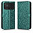 Custodia Portafoglio In Pelle Cover con Supporto C01X per Xiaomi Poco C40 Verde