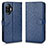 Custodia Portafoglio In Pelle Cover con Supporto C01X per Xiaomi Poco F3 GT 5G Blu