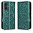 Custodia Portafoglio In Pelle Cover con Supporto C01X per Xiaomi Redmi K50 Gaming 5G Verde