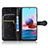 Custodia Portafoglio In Pelle Cover con Supporto C01X per Xiaomi Redmi Note 10S 4G
