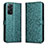 Custodia Portafoglio In Pelle Cover con Supporto C01X per Xiaomi Redmi Note 11 Pro 5G Verde