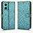 Custodia Portafoglio In Pelle Cover con Supporto C01X per Xiaomi Redmi Note 11E 5G Verde