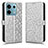 Custodia Portafoglio In Pelle Cover con Supporto C01X per Xiaomi Redmi Note 13 Pro 5G