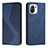 Custodia Portafoglio In Pelle Cover con Supporto C02 per Xiaomi Mi 11 Lite 4G Blu