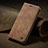 Custodia Portafoglio In Pelle Cover con Supporto C02S per Google Pixel 8 5G Marrone Chiaro