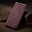 Custodia Portafoglio In Pelle Cover con Supporto C02S per Google Pixel 8 5G Rosso Rosa