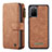 Custodia Portafoglio In Pelle Cover con Supporto C02S per Samsung Galaxy S20 Plus