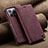 Custodia Portafoglio In Pelle Cover con Supporto C02S per Xiaomi Redmi Note 13 5G