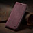 Custodia Portafoglio In Pelle Cover con Supporto C02S per Xiaomi Redmi Note 13 Pro 5G Rosso Rosa