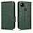 Custodia Portafoglio In Pelle Cover con Supporto C02X per Google Pixel 4a