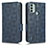 Custodia Portafoglio In Pelle Cover con Supporto C02X per Nokia C31