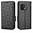 Custodia Portafoglio In Pelle Cover con Supporto C02X per OnePlus 10 Pro 5G Nero