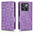 Custodia Portafoglio In Pelle Cover con Supporto C02X per OnePlus Ace Pro 5G Viola