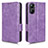 Custodia Portafoglio In Pelle Cover con Supporto C02X per Realme 10S 5G Viola