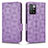 Custodia Portafoglio In Pelle Cover con Supporto C02X per Xiaomi Mi 11i 5G (2022) Viola