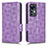 Custodia Portafoglio In Pelle Cover con Supporto C02X per Xiaomi Mi 12T 5G Viola