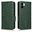 Custodia Portafoglio In Pelle Cover con Supporto C02X per Xiaomi Poco C50 Verde