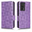 Custodia Portafoglio In Pelle Cover con Supporto C02X per Xiaomi Poco F5 Pro 5G Viola