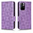 Custodia Portafoglio In Pelle Cover con Supporto C02X per Xiaomi Poco M4 Pro 5G Viola