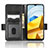 Custodia Portafoglio In Pelle Cover con Supporto C02X per Xiaomi Poco M5 4G