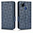 Custodia Portafoglio In Pelle Cover con Supporto C02X per Xiaomi Redmi 10A 4G Blu