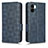 Custodia Portafoglio In Pelle Cover con Supporto C02X per Xiaomi Redmi A1 Blu