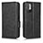 Custodia Portafoglio In Pelle Cover con Supporto C02X per Xiaomi Redmi Note 10 5G Nero