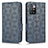 Custodia Portafoglio In Pelle Cover con Supporto C02X per Xiaomi Redmi Note 11 Pro+ Plus 5G Blu