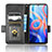Custodia Portafoglio In Pelle Cover con Supporto C02X per Xiaomi Redmi Note 11T 5G
