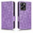 Custodia Portafoglio In Pelle Cover con Supporto C02X per Xiaomi Redmi Note 12 Pro Speed 5G Viola