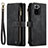 Custodia Portafoglio In Pelle Cover con Supporto C03S per Xiaomi Redmi Note 10 4G